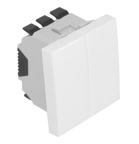 Double Push-button - 2 Modules