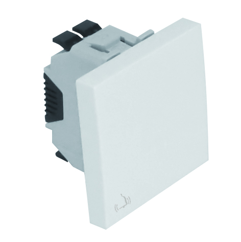 Rocker Push-Button with Bell symbol - 2 Modules