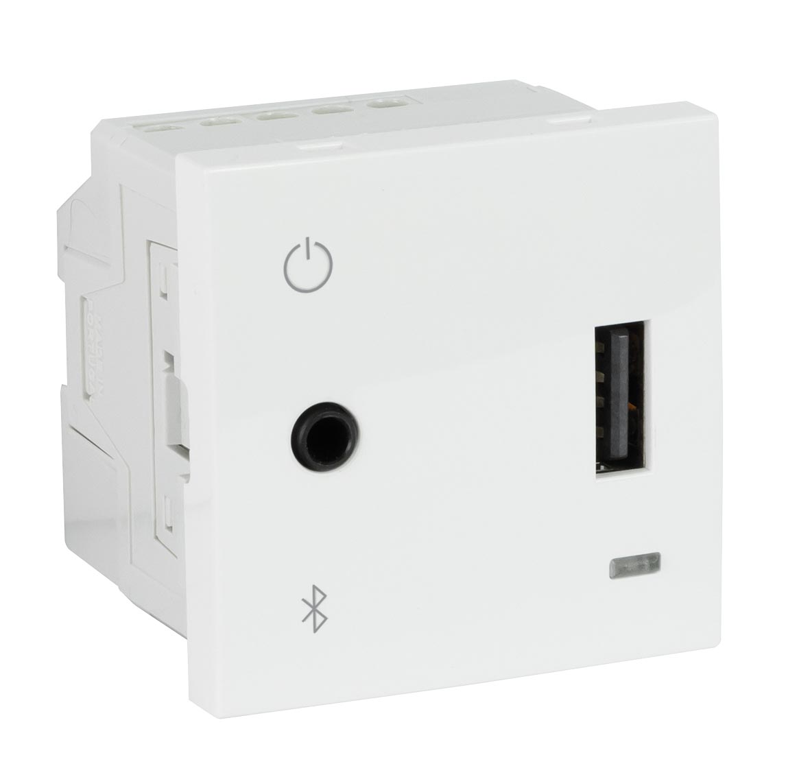 Central com USB, Bluetooth e Jack 3,5 mm 12 V - 2 Módulos