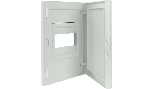 Interior y Puerta para Cuadro de Empotrar - 8 MÓDULOS (1×8)