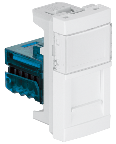 Module avec Connecteur RJ45 Cat. 6 UTP  (500 MHz) - 1 Module