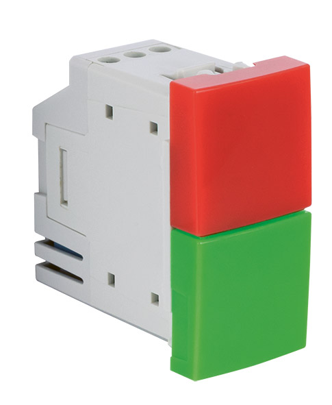 Sinalizador Duplo Verde - Vermelho - 1 Módulo