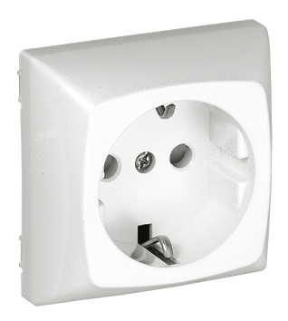 Base Schuko con Protección